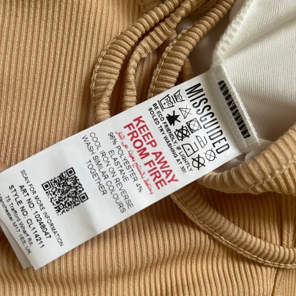 Missguided Flare Tie Front Pants - Picture 3 of 6